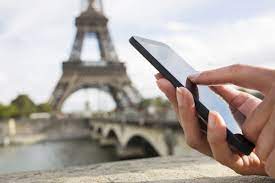 Mobile phone paris